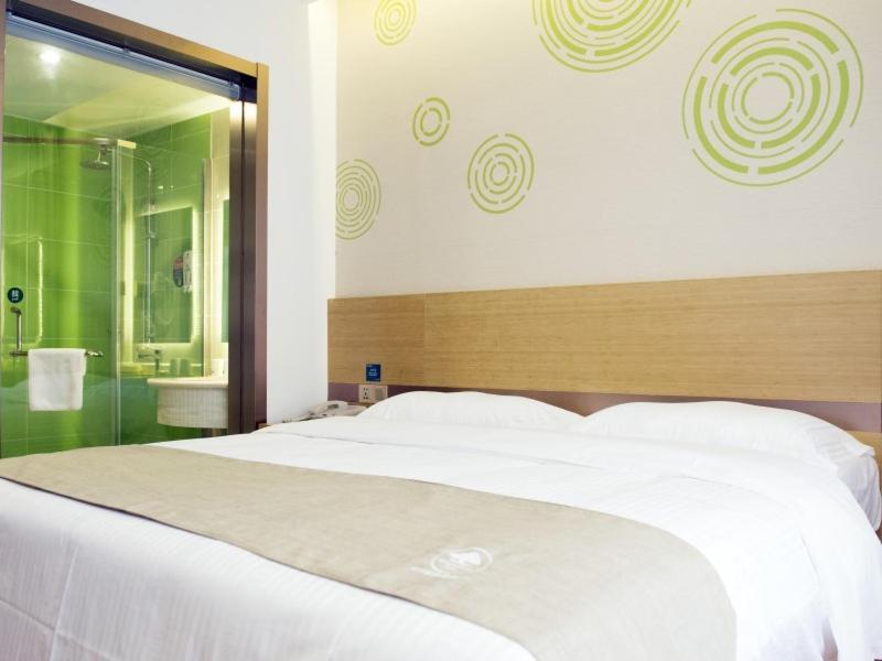 Greentree Inn Nantong Qidong Lvsi Harbour Express Hotel Zewnętrze zdjęcie